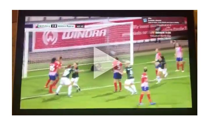 Ewa Pajor strzela w meczu z Atletico Madryt! [VIDEO]